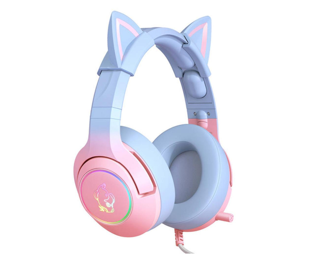 ONIKUMA K9 Różowo-niebieskie K9PB RGB 3.5mm - 1236724 - zdjęcie 2